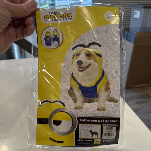 Minions Halloween Dog Costume L - Picture 1 of 6